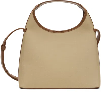 Aesther Ekme Beige Mini Sac Bag In 213 Canvas