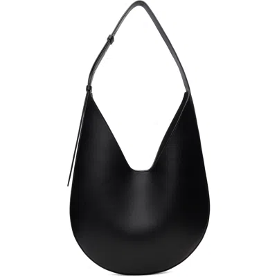 Aesther Ekme Black Calfksin Bag In 101 Black