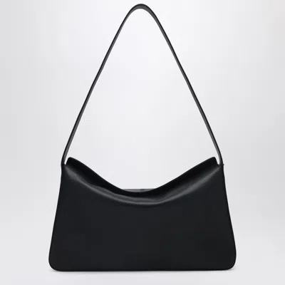 Aesther Ekme Black Leather Soft Baguette Bag