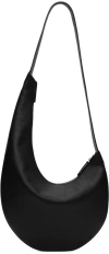 Aesther Ekme Black Lune Bag In 195 Grain Black