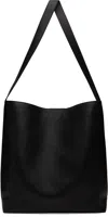 Aesther Ekme Black Sac Supple Tote In 195 Grain Black