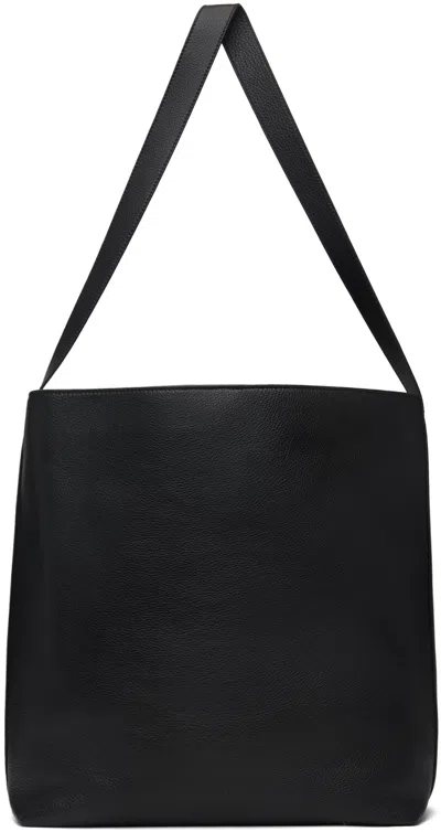 Aesther Ekme Black Sac Tote In 195 Grain Black