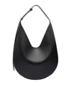 Aesther Ekme Hobo Bag 101 Suede Black In Black