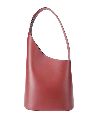 Aesther Ekme Tote In Leather Tote In Red