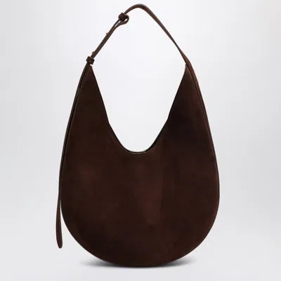 Aesther Ekme Borsa Hobo In Suede Color Cacao In Brown