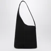Aesther Ekme Denim Lune Suede Top Handle Bag