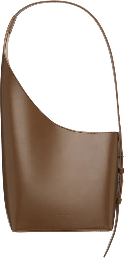 Aesther Ekme Brown Demi Lune Bag