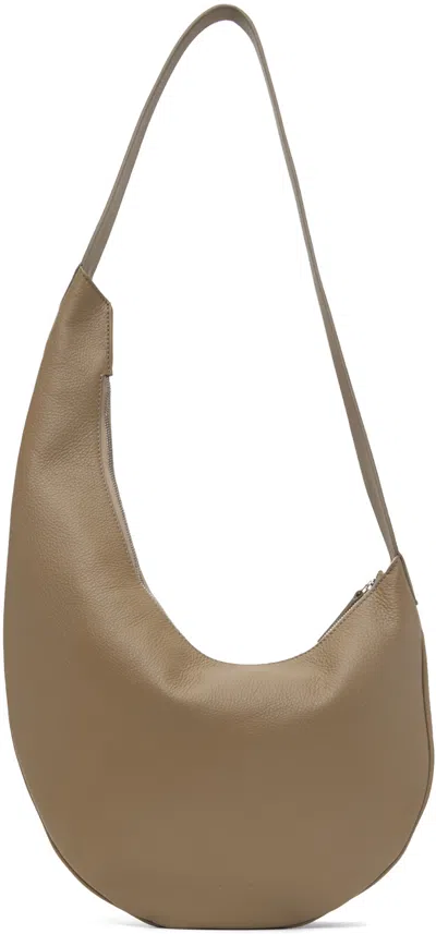 Aesther Ekme Taupe Lune Mini Bag In 220 Grain Terra