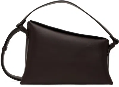 Aesther Ekme Lune Leather Shoulder Bag In Brown