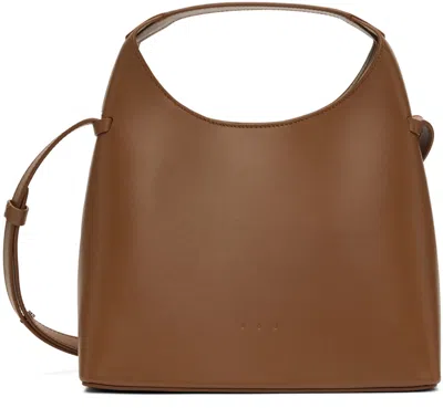 Aesther Ekme Brown Mini Sac Bag In 210 Brown Rust