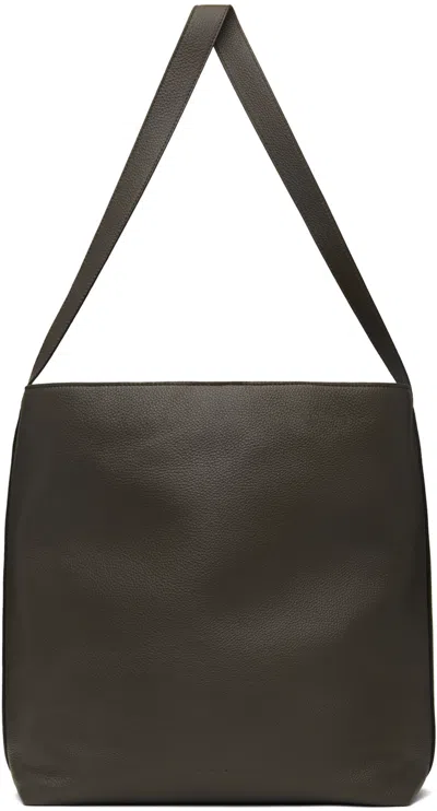 Aesther Ekme Brown Sac Supple Tote In 221 Grain Chestnut