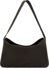 Aesther Ekme Brown Soft Baguette Bag In 175 Suede Coffee