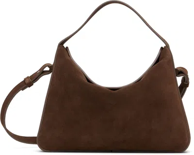 Aesther Ekme Brown Soft Baguette Crossbody Bag