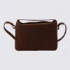 Aesther Ekme Soft Baguette Calfskin Suede Crossbody Bag In Brown