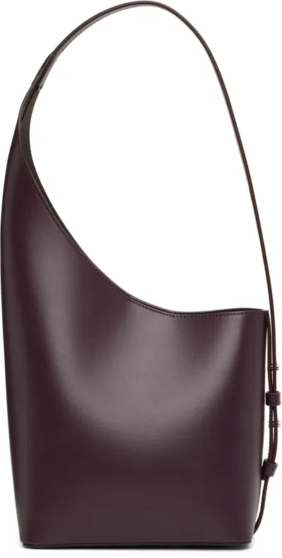 Aesther Ekme Burgundy Demi Lune Bag