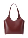 Aesther Ekme Cabas Leather Tote Bag In Burgundy