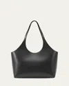 Aesther Ekme Cabas Smooth Calfskin Tote Bag In Black