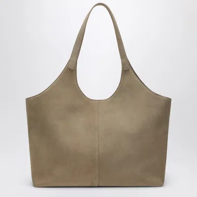 Aesther Ekme Cabas Supple Xl Bag In Sand-coloured Suede In Beige