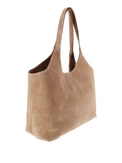 Aesther Ekme Cabas Supple Xl Shoulder Bag In Neutral