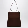 Aesther Ekme Cacao Colored Suede Bag In Brown