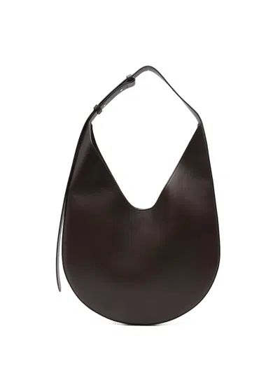 Aesther Ekme Crescent Suede Tote Bag In Brown