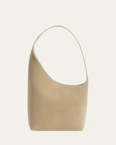 Aesther Ekme Taupe Demi Lune Bag In 182 Sand