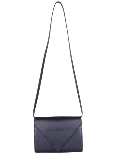 Aesther Ekme Envelope Mini Chain Wallet In Black