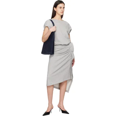 Aesther Ekme Esther Ekme Navy Blue Lune Tote In Black
