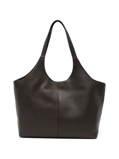 Aesther Ekme Extra Large Cabas Supple Grainy Leather Tote Bag In Brown