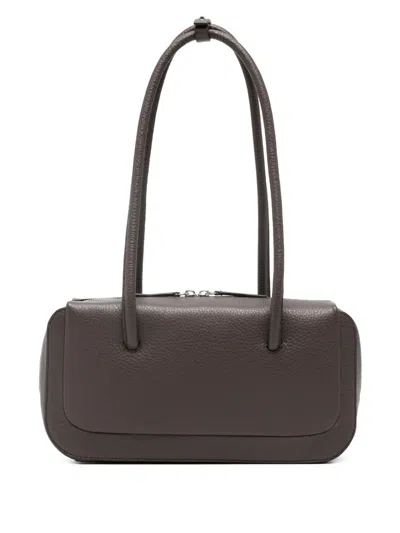 Aesther Ekme Grain-leather Top-handles Tote Bag In Black