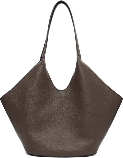 Aesther Ekme Gray Phantom Tote In Brown