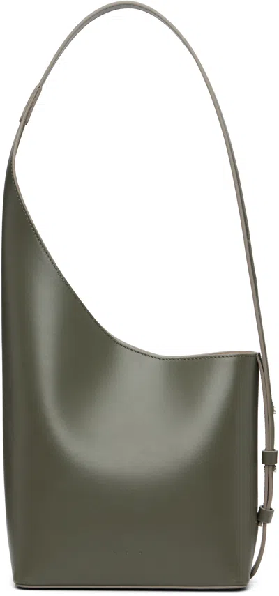 Aesther Ekme Green Demi Lune Bag