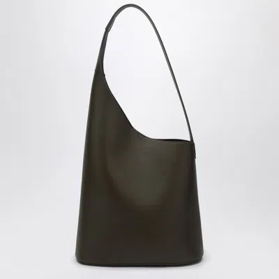 AESTHER EKME AESTHER EKME KAKI LEATHER LUNE TOTE BAG