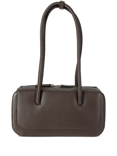 Aesther Ekme Lagune Bowling Shoulder Bag In Brown