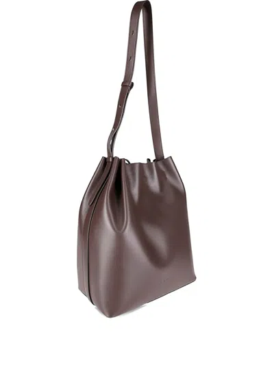 Aesther Ekme Large Marin Bucket Bag In Brown