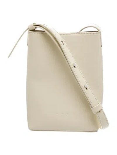 Pre-owned Aesther Ekme Leather Crossbody Bag In Neutrals