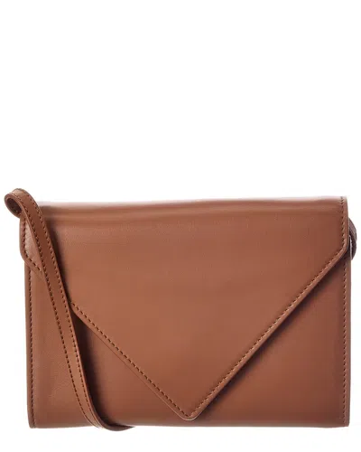 Aesther Ekme Leather Shoulder Bag In Brown