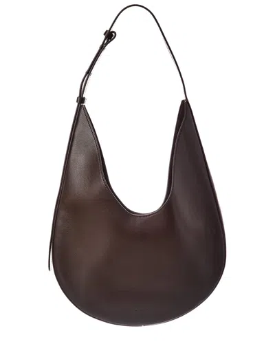 Aesther Ekme Leather Shoulder Bag In Brown