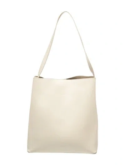 Pre-owned Aesther Ekme Leather Shoulder Bag In Gold