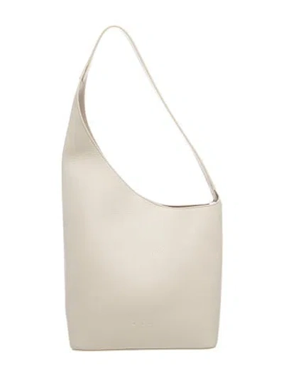Pre-owned Aesther Ekme Leather Shoulder Bag In Neutrals