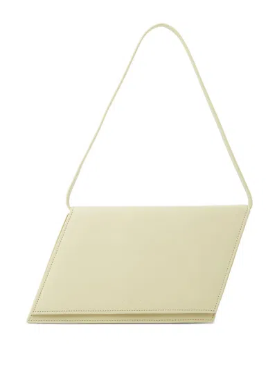 Aesther Ekme Leather Shoulder Bag In Yellow