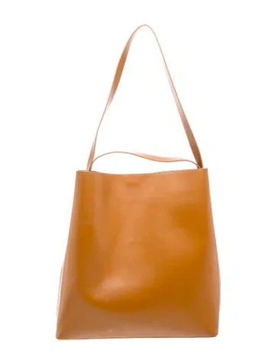 Pre-owned Aesther Ekme Leather Tote In Brown