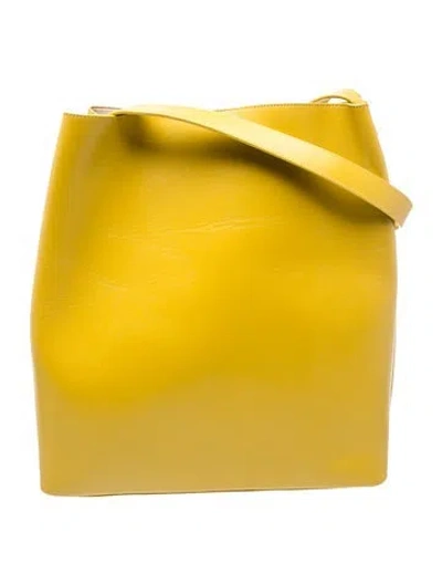 Pre-owned Aesther Ekme Leather Tote In Green