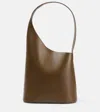 Aesther Ekme Lune Large Leather Tote Bag In Brown