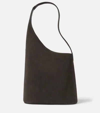 AESTHER EKME LUNE LARGE SUEDE TOTE BAG