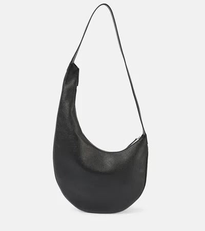 Aesther Ekme Lune Medium Leather Tote Bag In Black