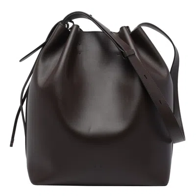Aesther Ekme Marin Supple Large Bucket Bag In Brown