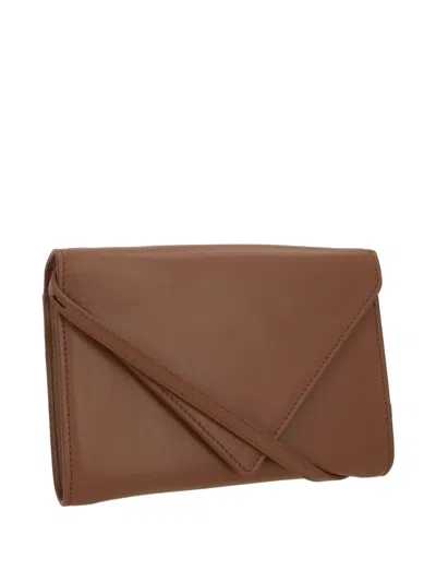Aesther Ekme Mini Envelope Leather Shoulder Bag In Brown
