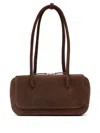 Aesther Ekme Mini Lagune Shoulder Bag In Brown