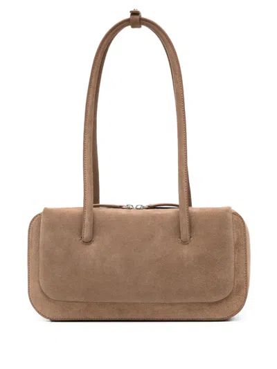 Aesther Ekme Mini Lagune Shoulder Bag In Neutral